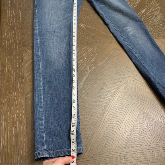 Firm Price- Blue medium jeans with decorative pockets - Picture 13 of 13